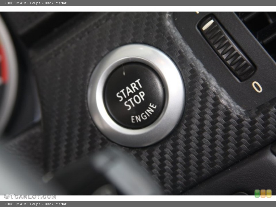 Black Interior Controls for the 2008 BMW M3 Coupe #55020762