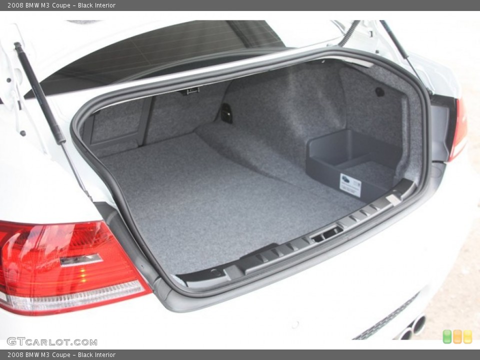 Black Interior Trunk for the 2008 BMW M3 Coupe #55020834