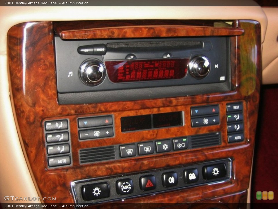 Autumn Interior Controls for the 2001 Bentley Arnage Red Label #55024521