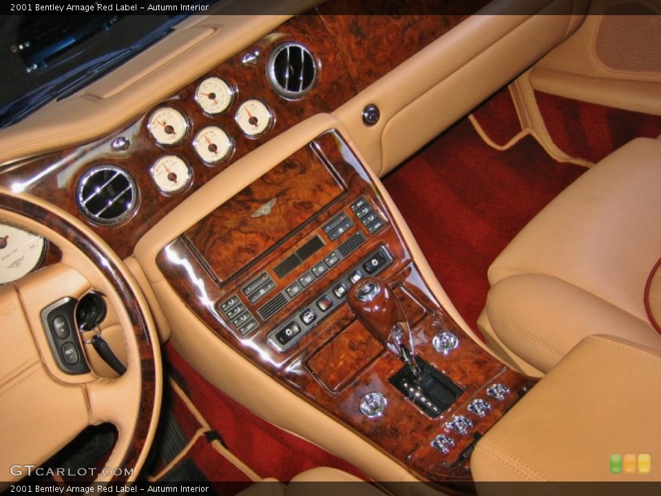 Autumn Interior Controls for the 2001 Bentley Arnage Red Label #55024548