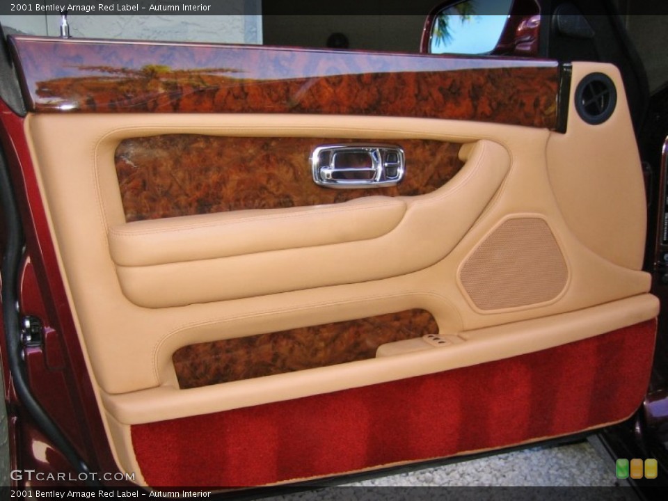 Autumn Interior Door Panel for the 2001 Bentley Arnage Red Label #55024557