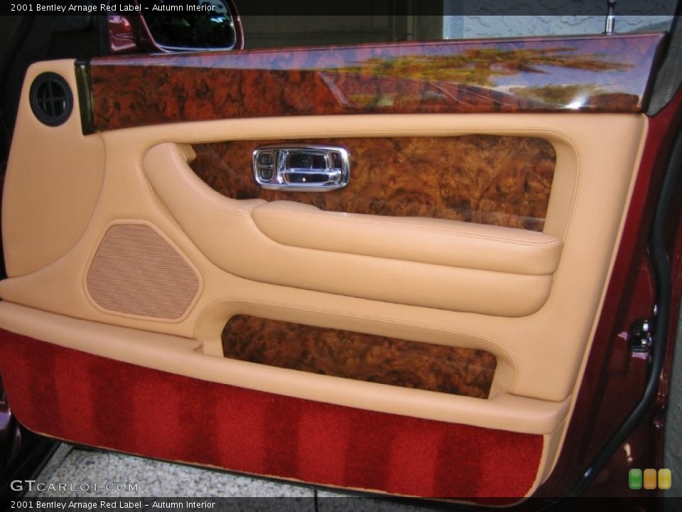 Autumn Interior Door Panel for the 2001 Bentley Arnage Red Label #55024567