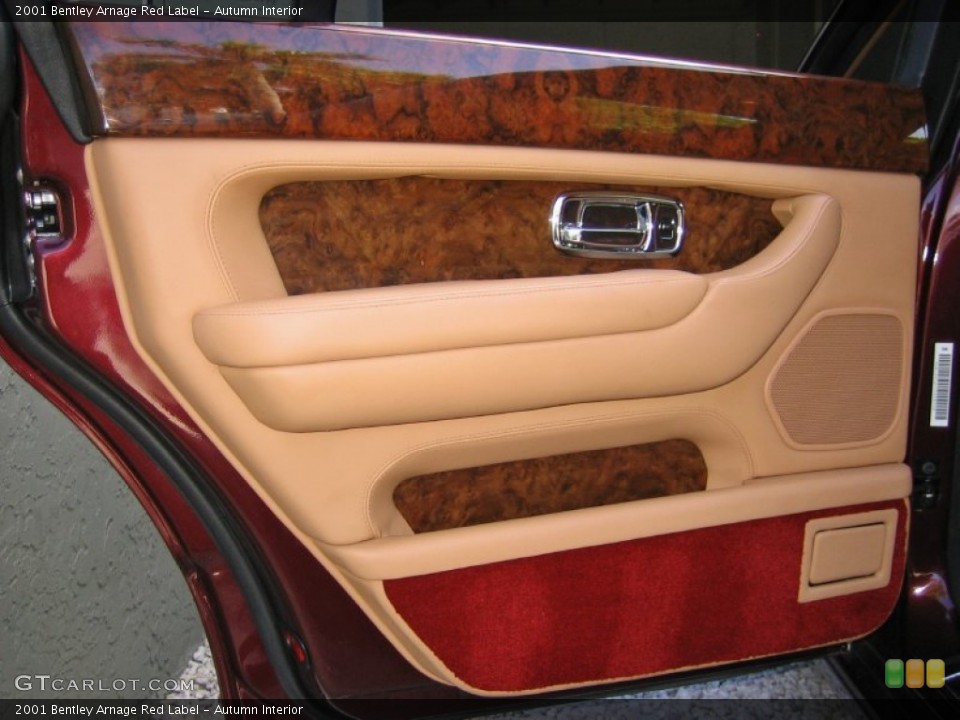 Autumn Interior Door Panel for the 2001 Bentley Arnage Red Label #55024577