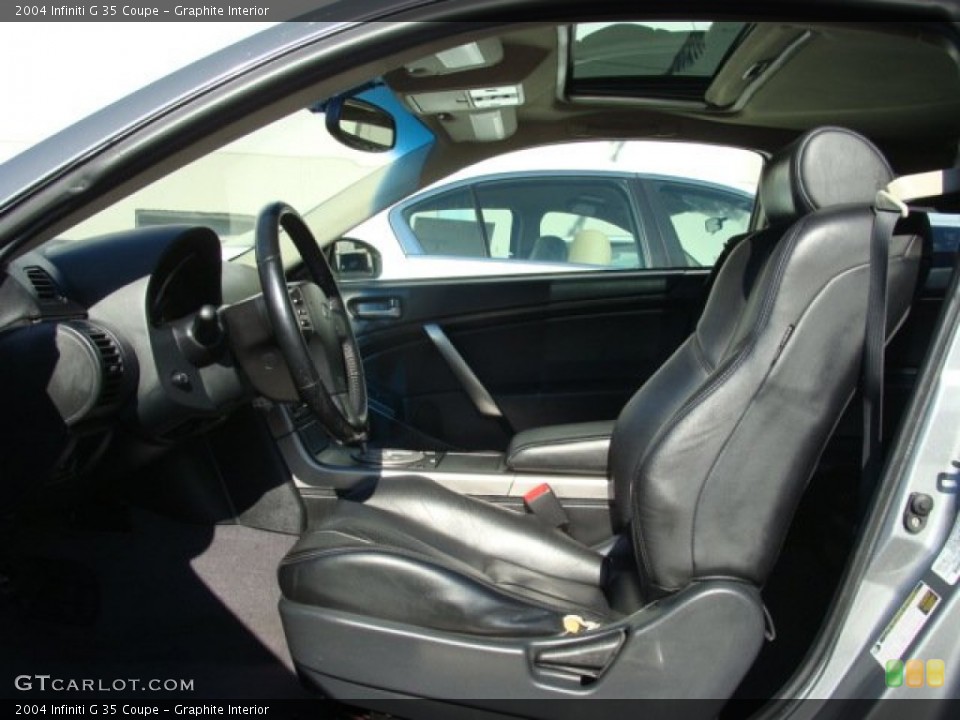 Graphite Interior Photo for the 2004 Infiniti G 35 Coupe #55025307