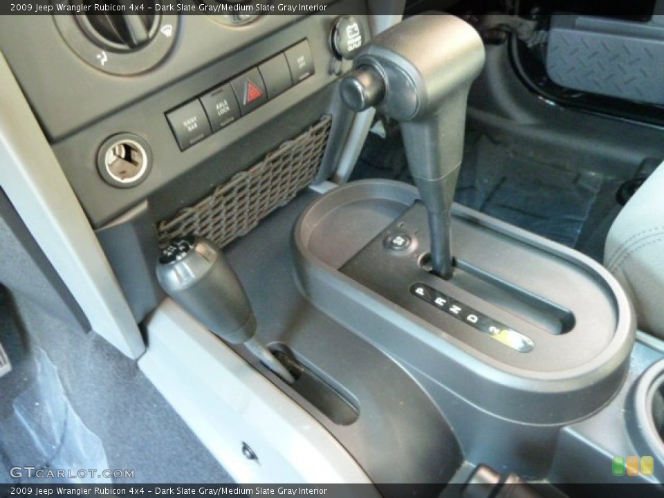 Dark Slate Gray/Medium Slate Gray Interior Transmission for the 2009 Jeep Wrangler Rubicon 4x4 #55026222