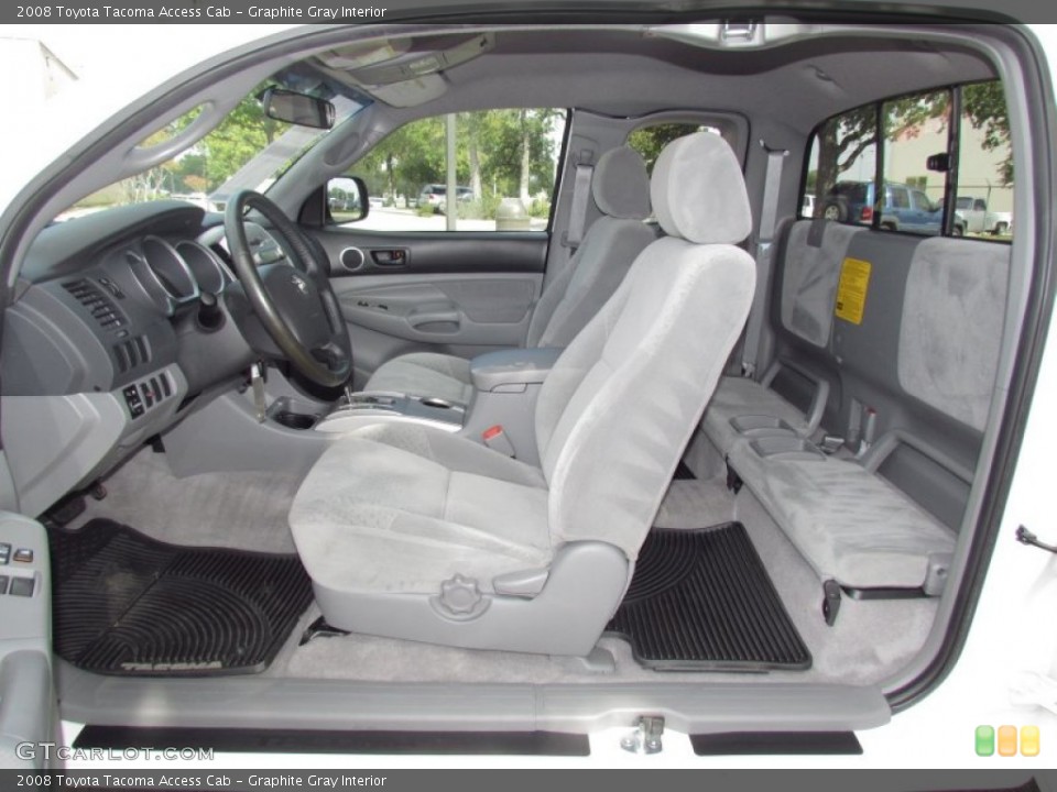 Graphite Gray Interior Photo for the 2008 Toyota Tacoma Access Cab #55027341