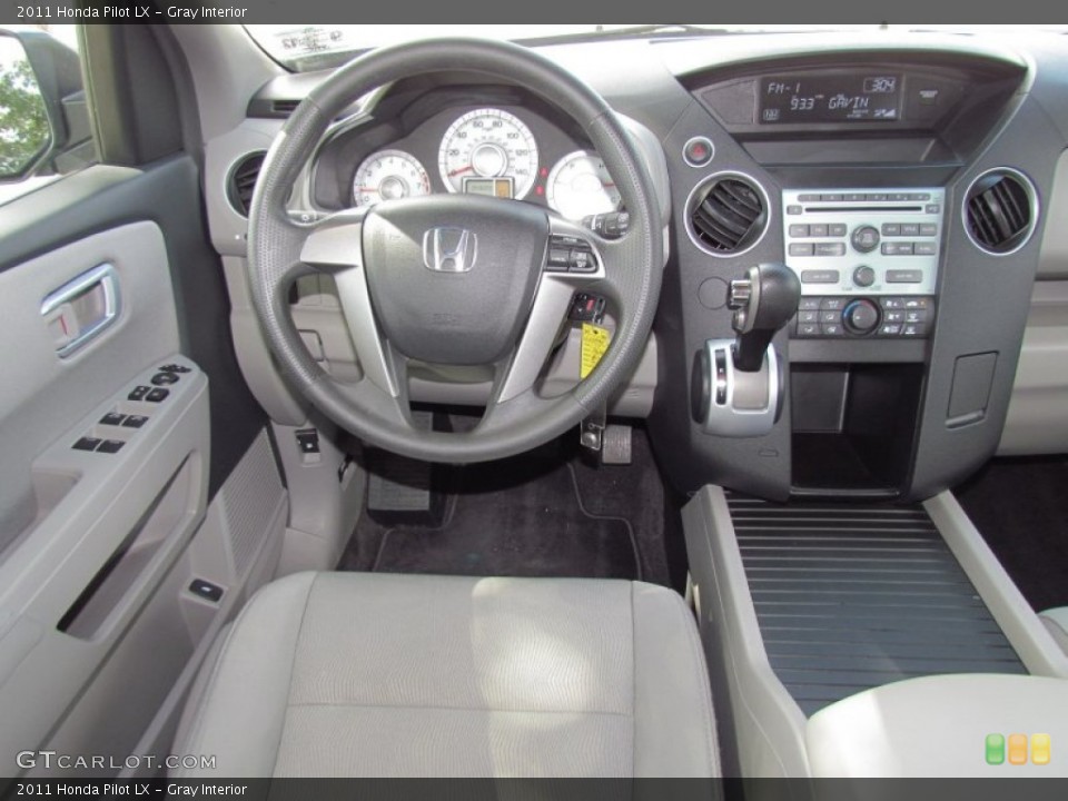 Gray Interior Dashboard for the 2011 Honda Pilot LX #55027569