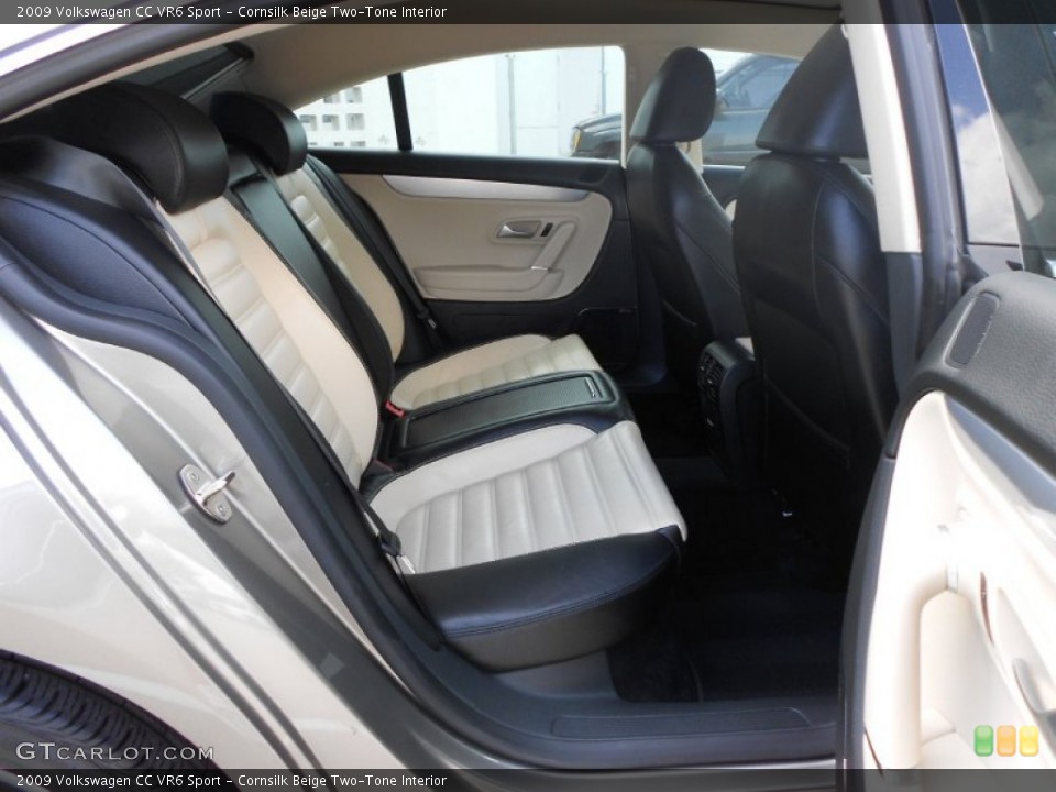 Cornsilk Beige Two-Tone Interior Photo for the 2009 Volkswagen CC VR6 Sport #55029360