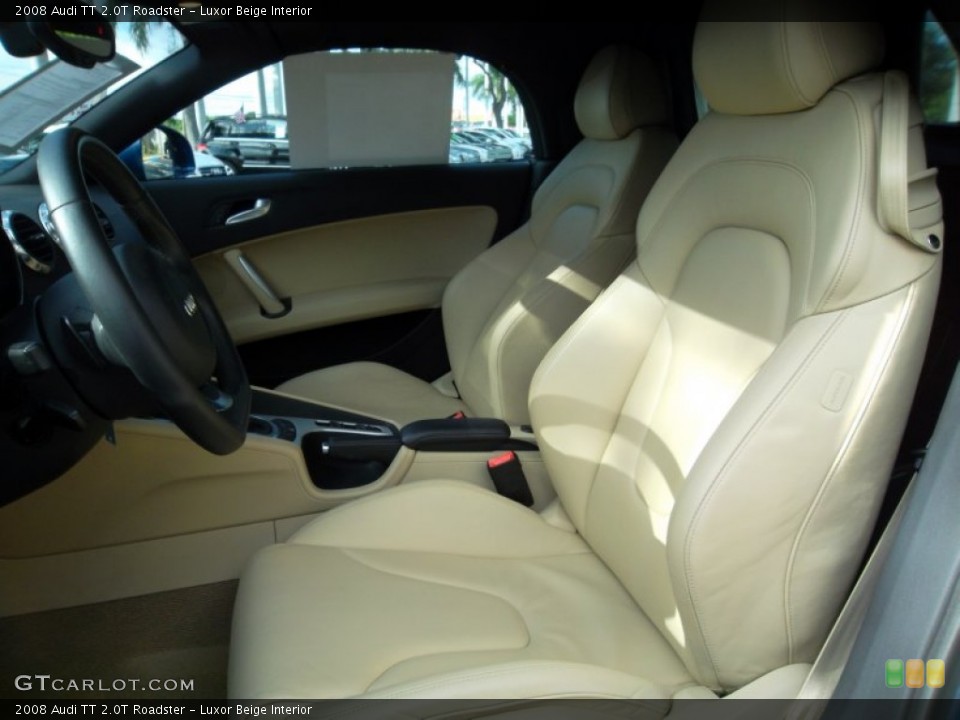 Luxor Beige Interior Photo for the 2008 Audi TT 2.0T Roadster #55030999