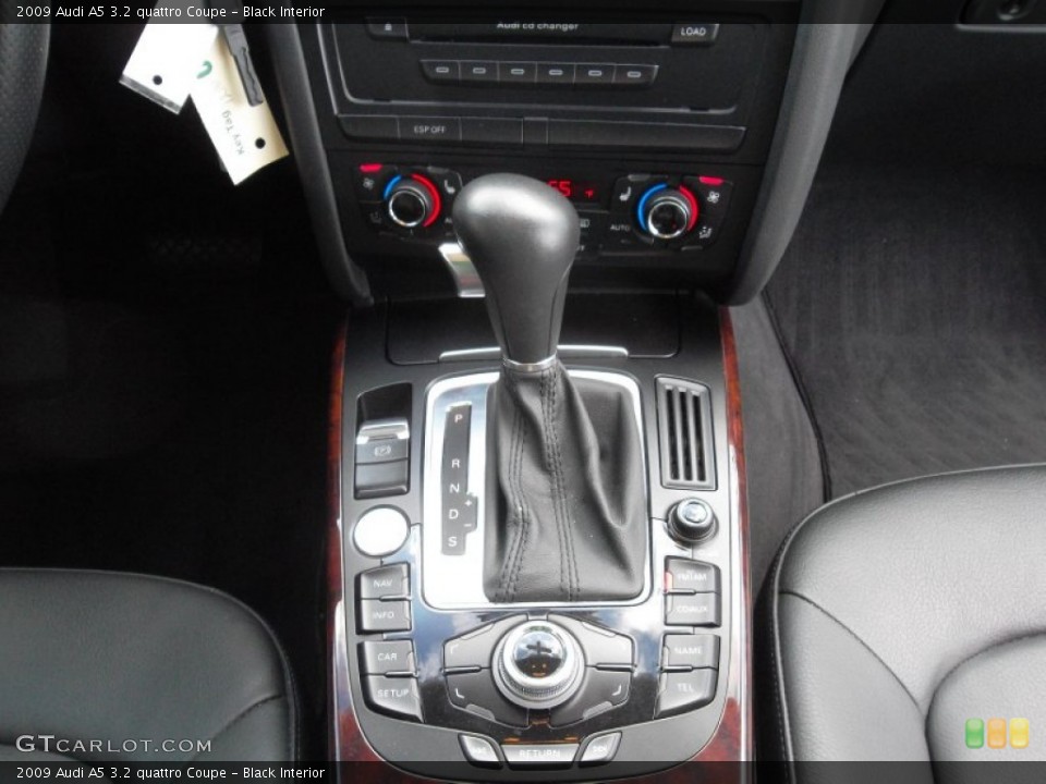 Black Interior Transmission for the 2009 Audi A5 3.2 quattro Coupe #55031397