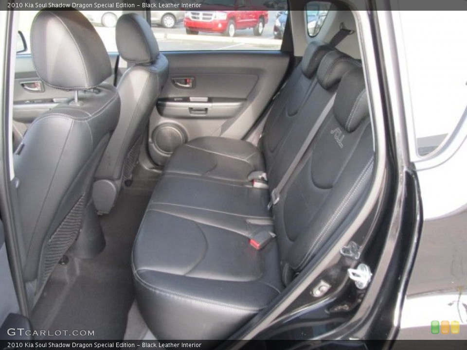 Black Leather Interior Photo for the 2010 Kia Soul Shadow Dragon Special Edition #55032507