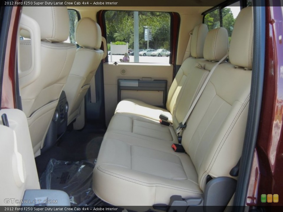 Adobe Interior Photo for the 2012 Ford F250 Super Duty Lariat Crew Cab 4x4 #55032867
