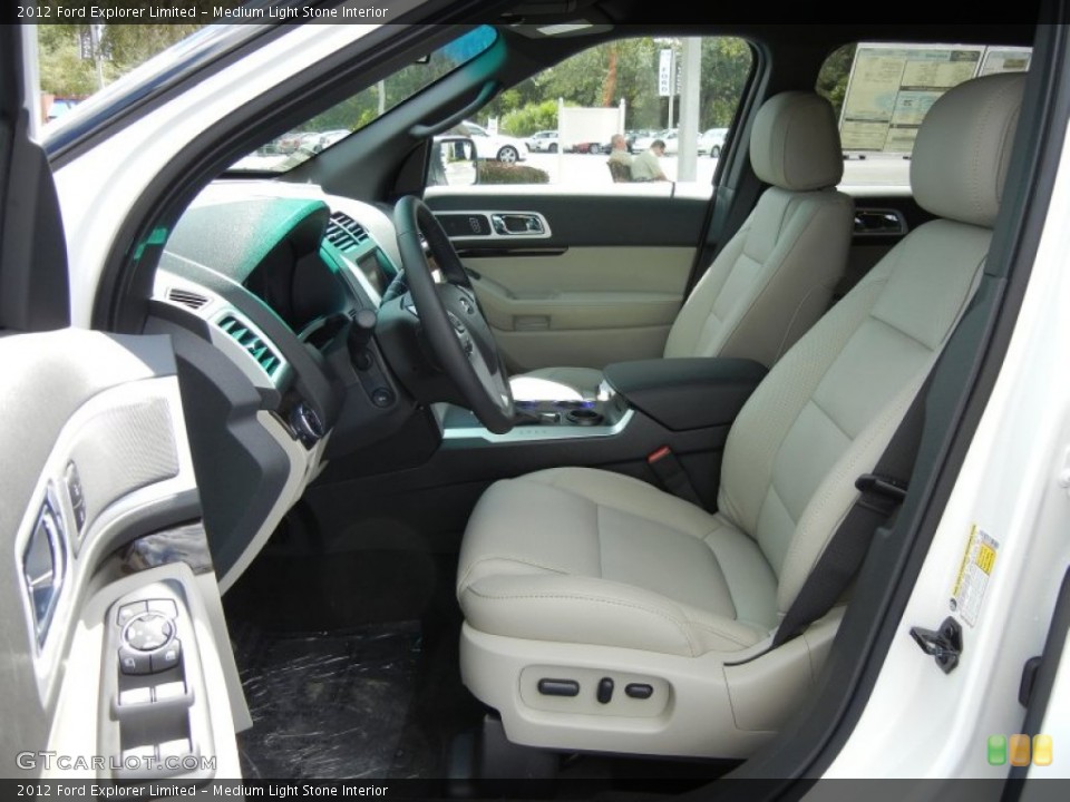 Medium Light Stone Interior Photo for the 2012 Ford Explorer Limited #55033089