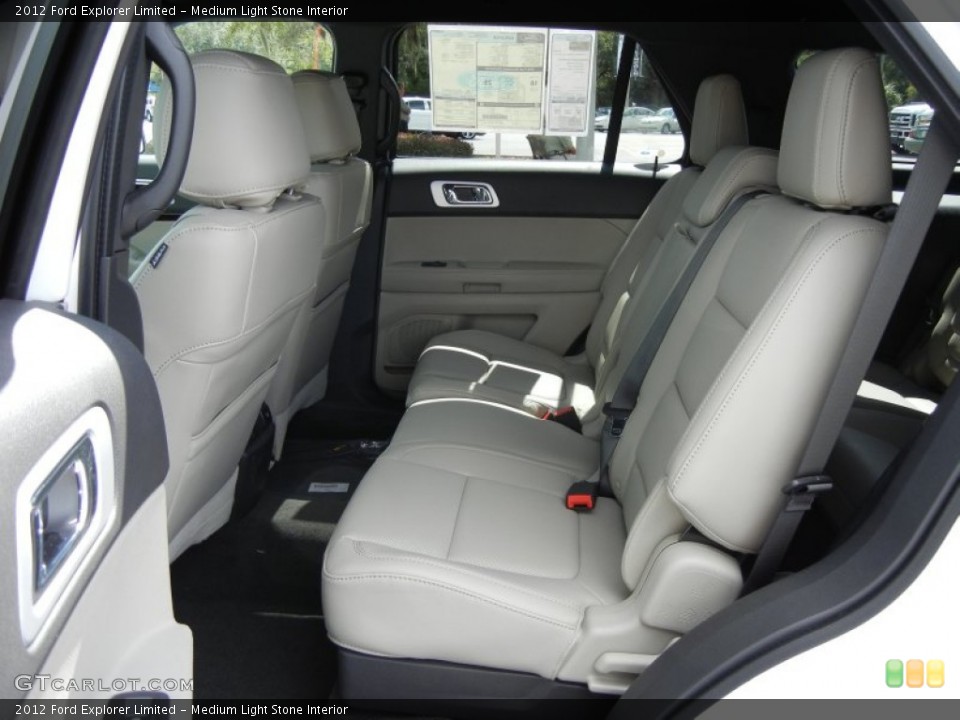 Medium Light Stone Interior Photo for the 2012 Ford Explorer Limited #55033098