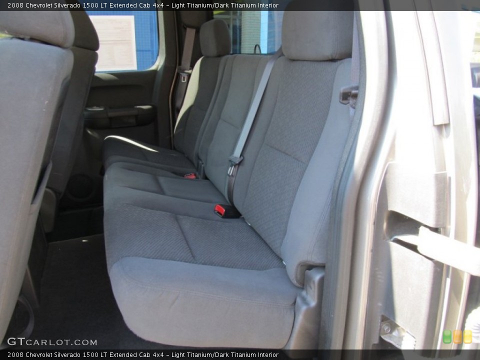 Light Titanium/Dark Titanium Interior Photo for the 2008 Chevrolet Silverado 1500 LT Extended Cab 4x4 #55036593