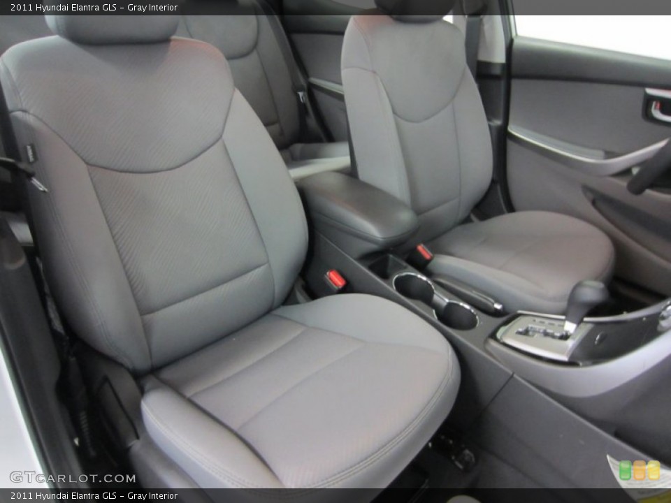 Gray Interior Photo for the 2011 Hyundai Elantra GLS #55036785