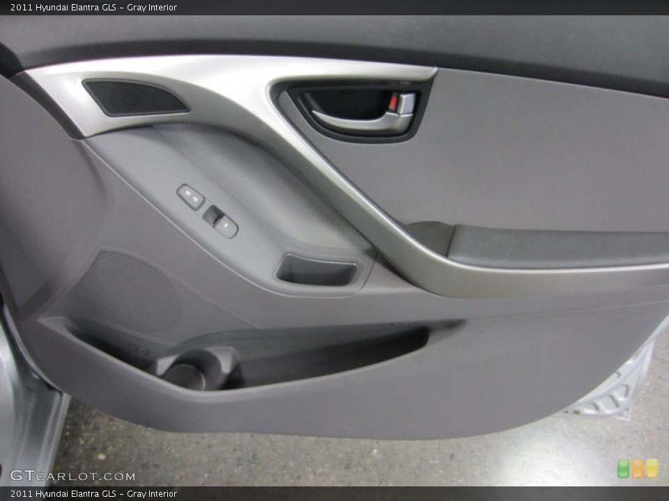 Gray Interior Door Panel for the 2011 Hyundai Elantra GLS #55036794