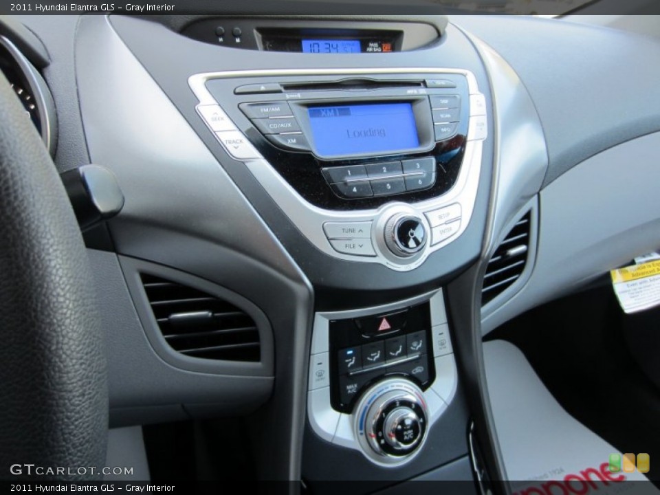 Gray Interior Dashboard for the 2011 Hyundai Elantra GLS #55036846