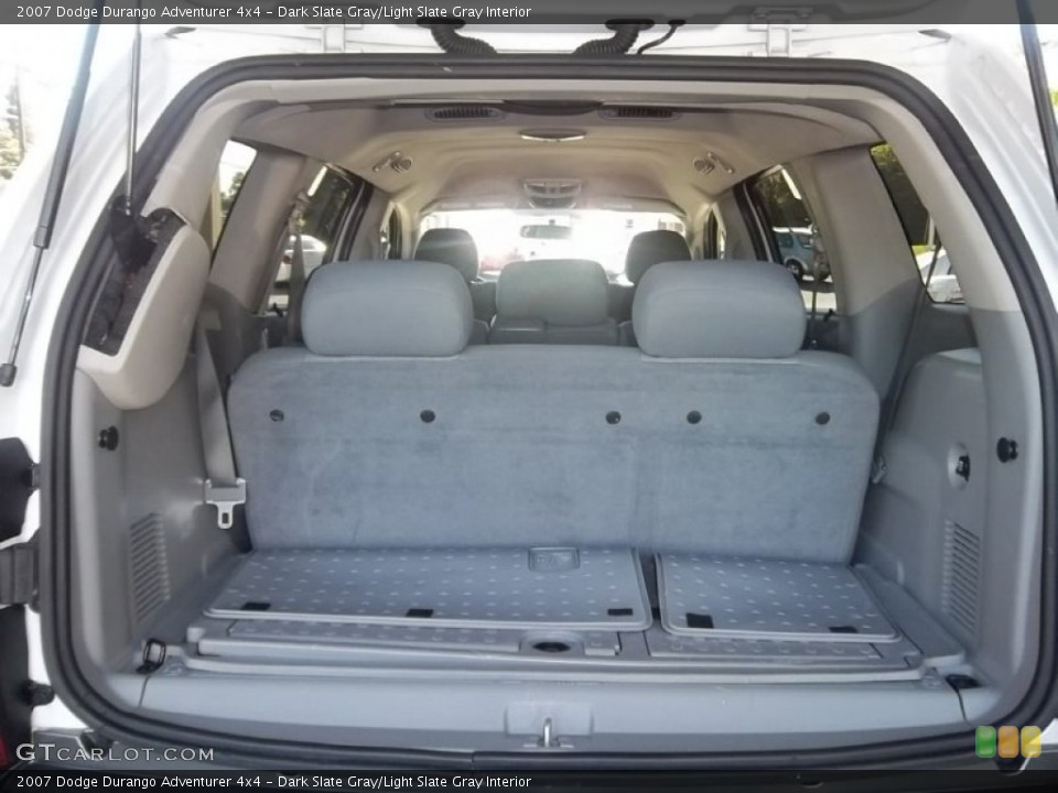 Dark Slate Gray/Light Slate Gray Interior Trunk for the 2007 Dodge Durango Adventurer 4x4 #55038054
