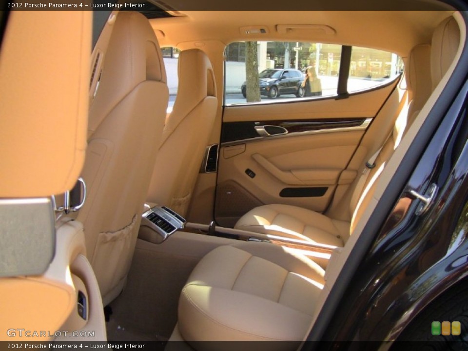 Luxor Beige Interior Photo for the 2012 Porsche Panamera 4 #55041063
