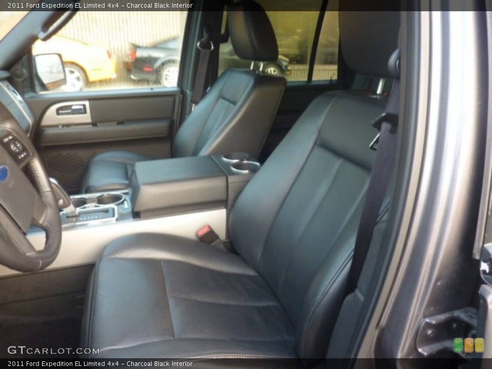 Charcoal Black Interior Photo for the 2011 Ford Expedition EL Limited 4x4 #55041687