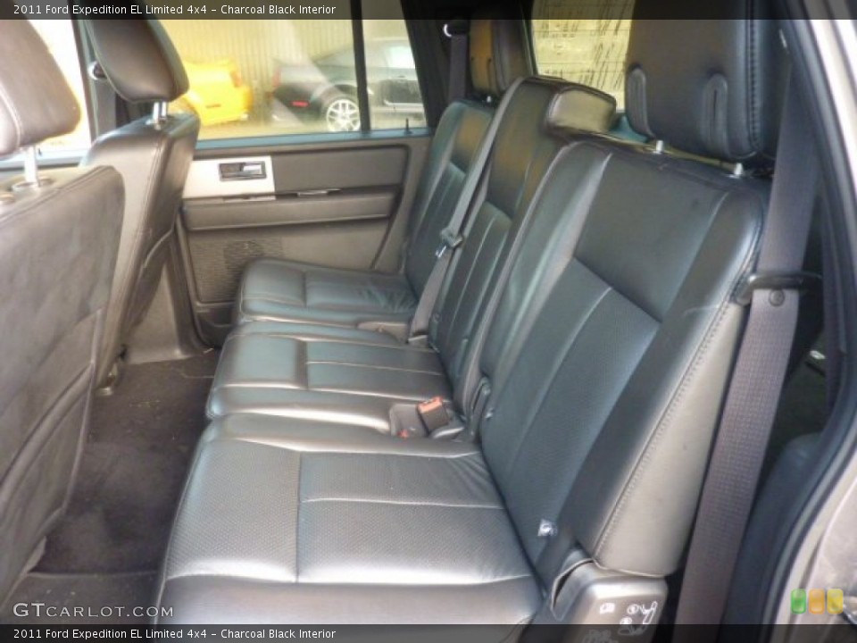 Charcoal Black Interior Photo for the 2011 Ford Expedition EL Limited 4x4 #55041693