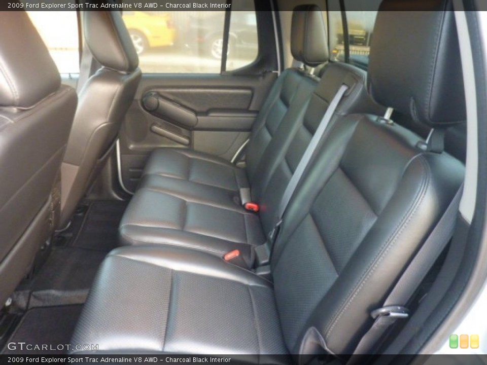 Charcoal Black Interior Photo for the 2009 Ford Explorer Sport Trac Adrenaline V8 AWD #55041873