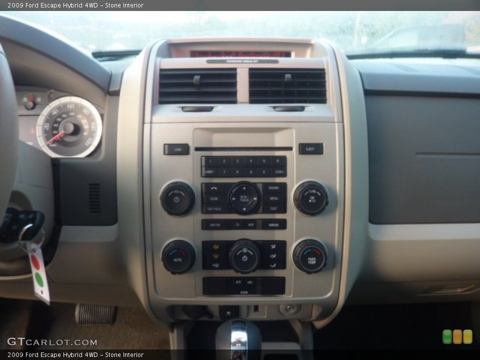 Stone Interior Controls for the 2009 Ford Escape Hybrid 4WD #55042272