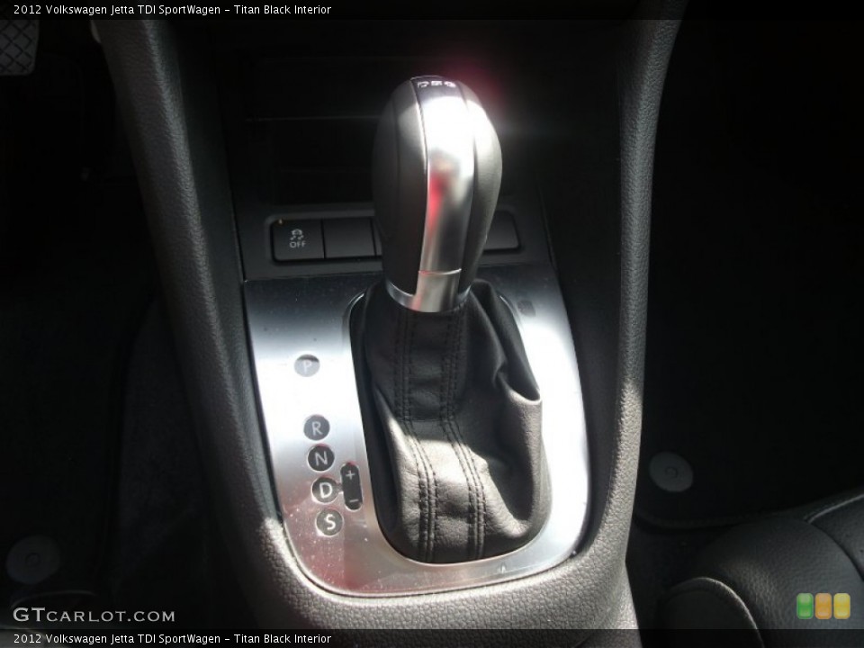 Titan Black Interior Transmission for the 2012 Volkswagen Jetta TDI SportWagen #55043679