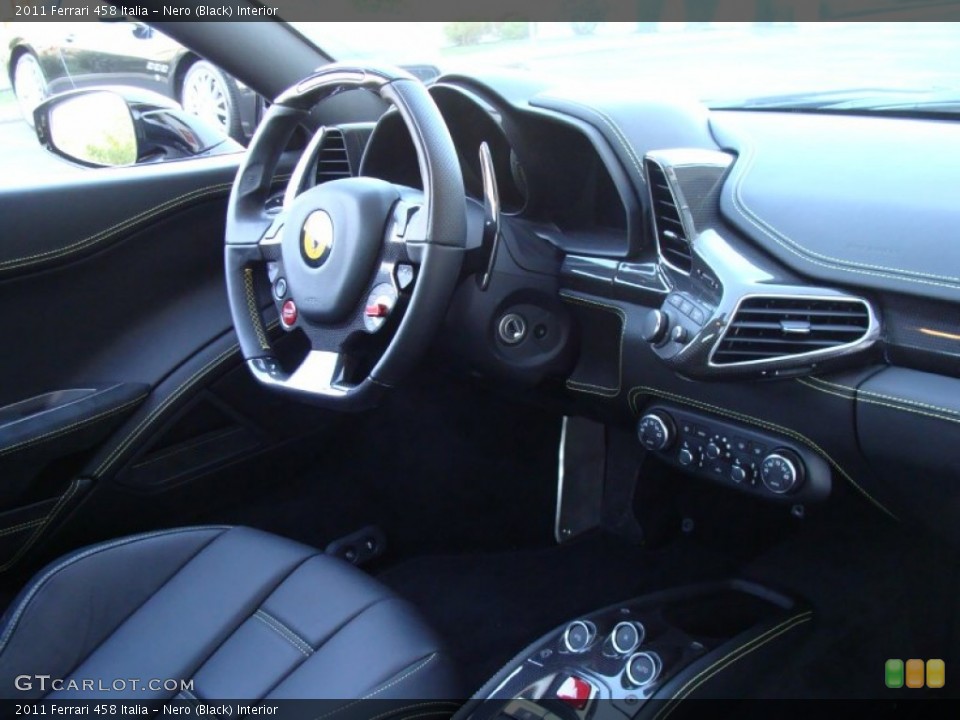 Nero (Black) Interior Dashboard for the 2011 Ferrari 458 Italia #55044129