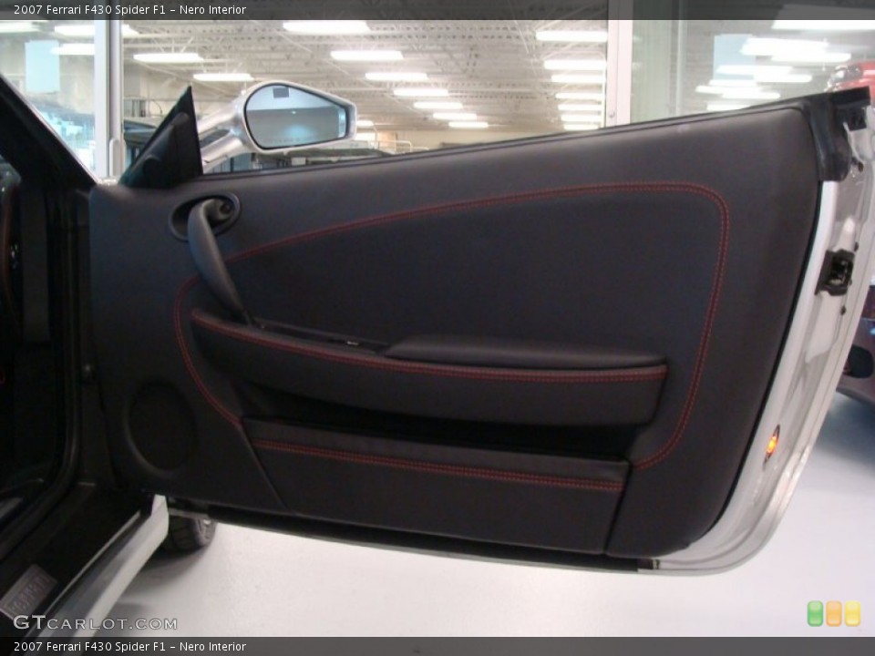 Nero Interior Door Panel for the 2007 Ferrari F430 Spider F1 #55044465