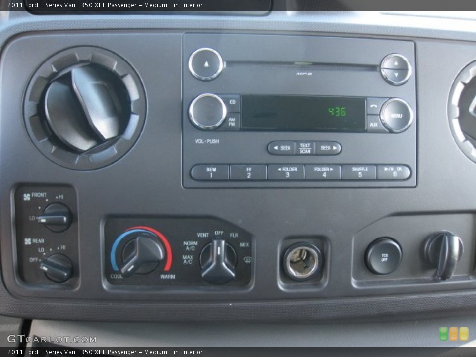 Medium Flint Interior Audio System for the 2011 Ford E Series Van E350 XLT Passenger #55045731