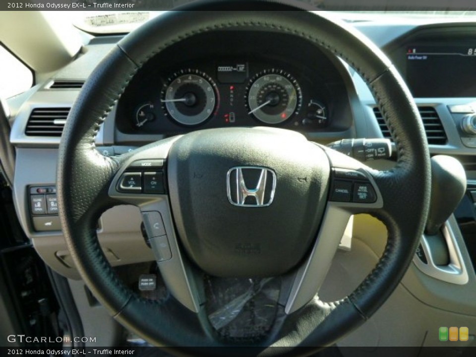 Truffle Interior Steering Wheel for the 2012 Honda Odyssey EX-L #55047282