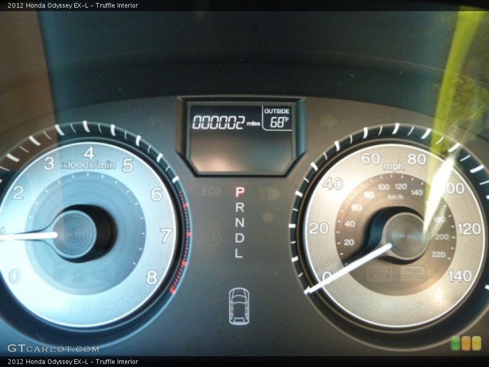 Truffle Interior Gauges for the 2012 Honda Odyssey EX-L #55047300
