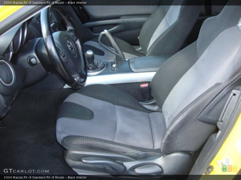 Black Interior Photo for the 2004 Mazda RX-8  #55047762