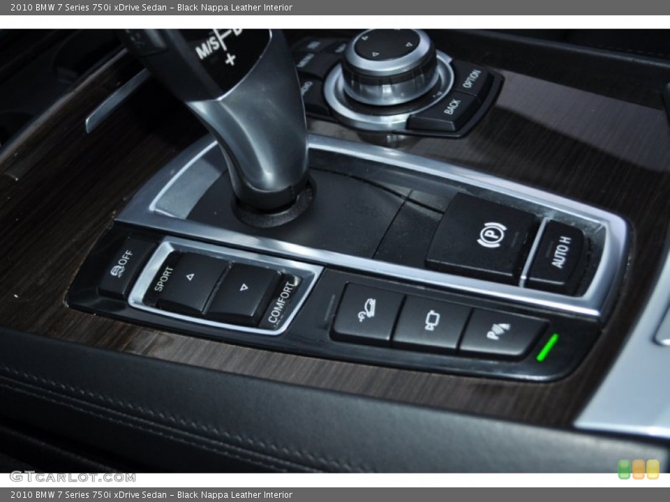 Black Nappa Leather Interior Transmission for the 2010 BMW 7 Series 750i xDrive Sedan #55048608