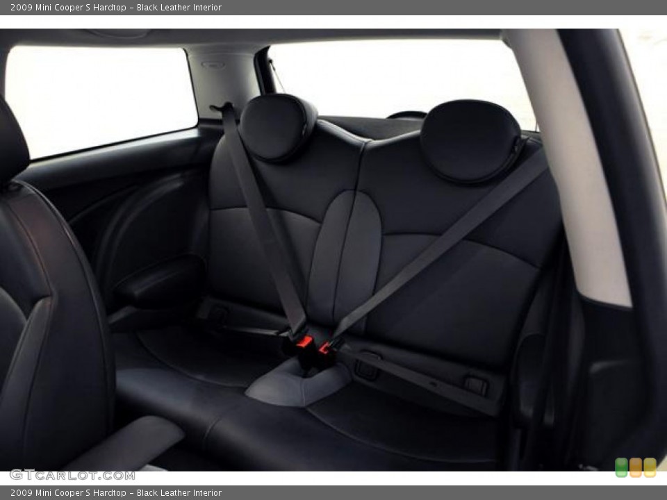 Black Leather Interior Photo for the 2009 Mini Cooper S Hardtop #55048944