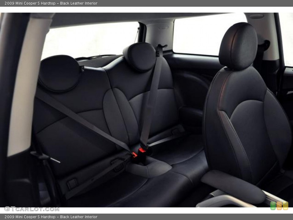 Black Leather Interior Photo for the 2009 Mini Cooper S Hardtop #55048977