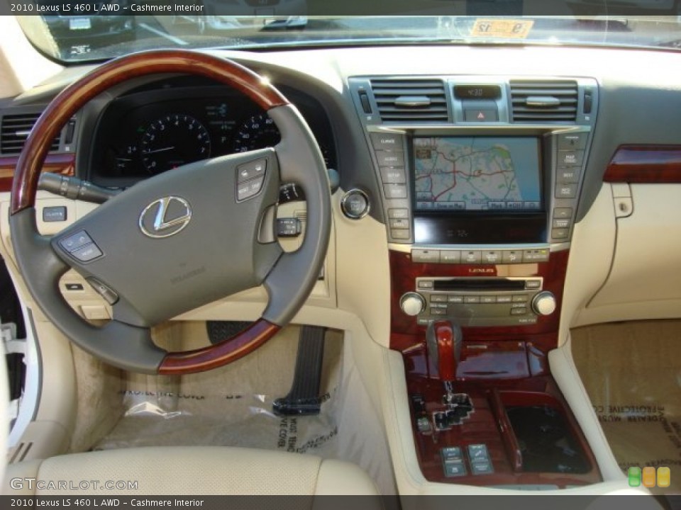 Cashmere Interior Dashboard for the 2010 Lexus LS 460 L AWD #55049611