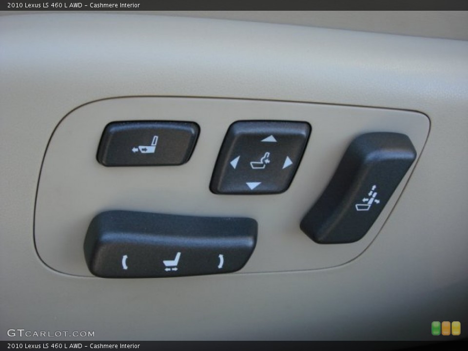 Cashmere Interior Controls for the 2010 Lexus LS 460 L AWD #55049622