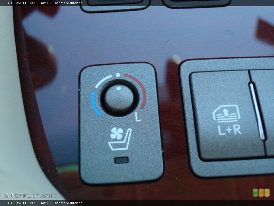 Cashmere Interior Controls for the 2010 Lexus LS 460 L AWD #55049694