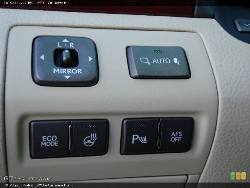Cashmere Interior Controls for the 2010 Lexus LS 460 L AWD #55049716