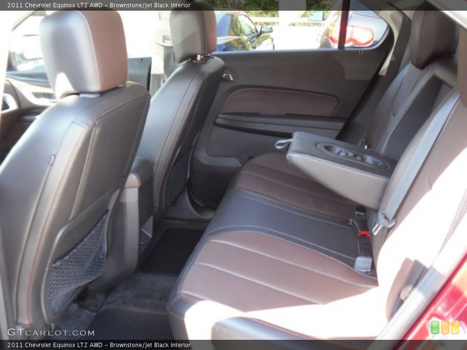 Brownstone/Jet Black Interior Photo for the 2011 Chevrolet Equinox LTZ AWD #55050948
