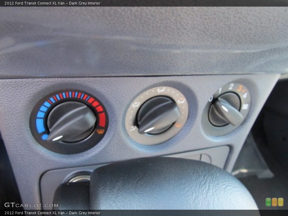 Dark Grey Interior Controls for the 2012 Ford Transit Connect XL Van #55053516