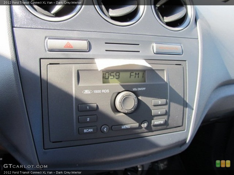 Dark Grey Interior Audio System for the 2012 Ford Transit Connect XL Van #55053525