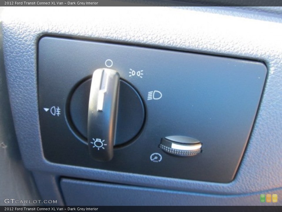 Dark Grey Interior Controls for the 2012 Ford Transit Connect XL Van #55053553