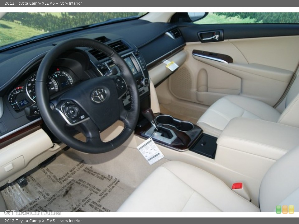 Ivory Interior Photo for the 2012 Toyota Camry XLE V6 #55056477