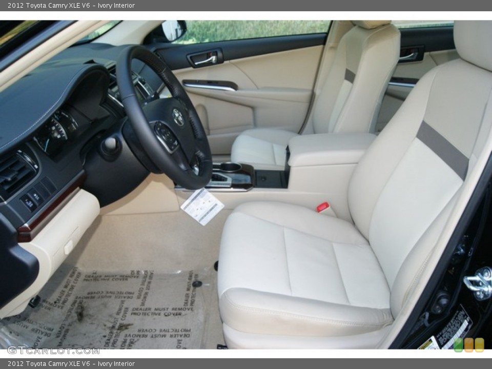 Ivory Interior Photo for the 2012 Toyota Camry XLE V6 #55056486