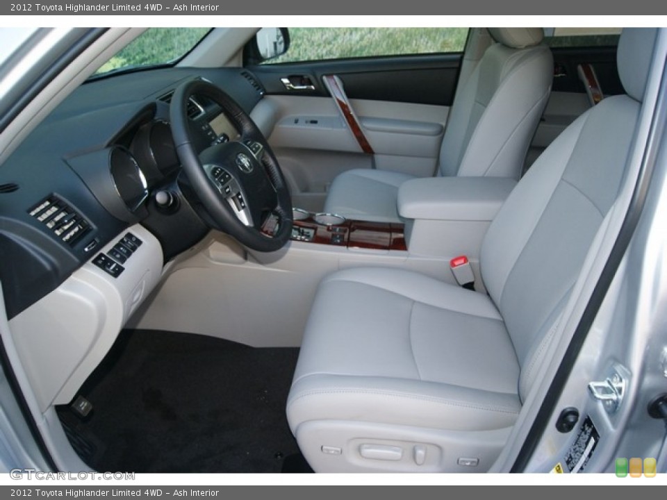 Ash Interior Photo for the 2012 Toyota Highlander Limited 4WD #55056645