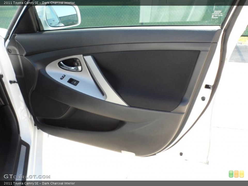Dark Charcoal Interior Door Panel for the 2011 Toyota Camry SE #55056657